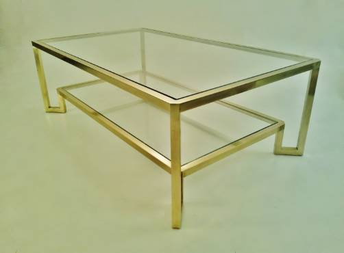 Guy Lefevre vintage coffee table for Maison Jansen, 1970`s ca, French